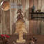 Figurine d'arbre de Noël en bois brun-824803319