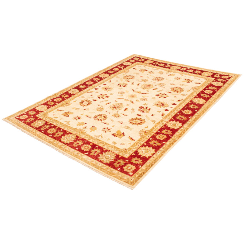 Tapis crème Peshawar Oushak 8 pi 3 po x 11 pi 2 po