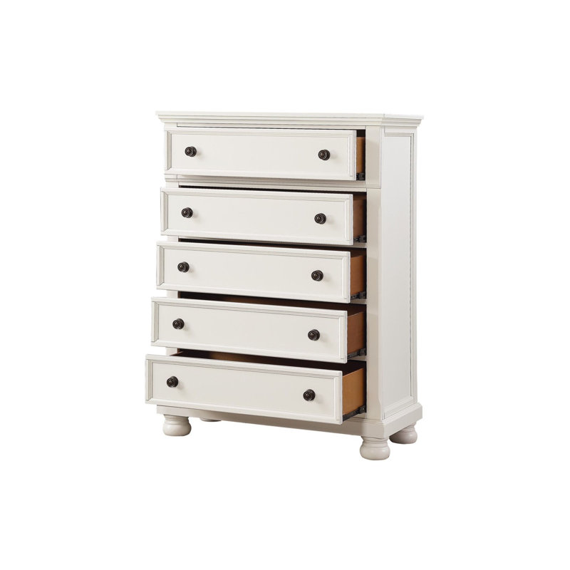 Ensemble de chambre à coucher Anahat Cyb, Blanc, Très grand