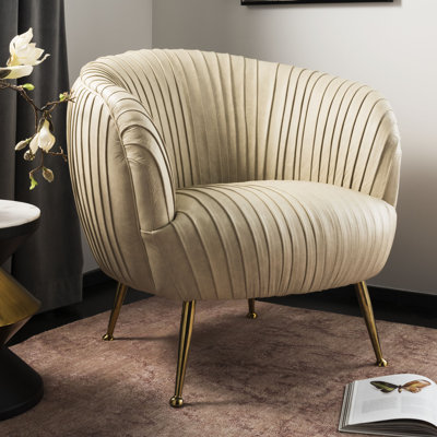 Upholstered Barrel Chair