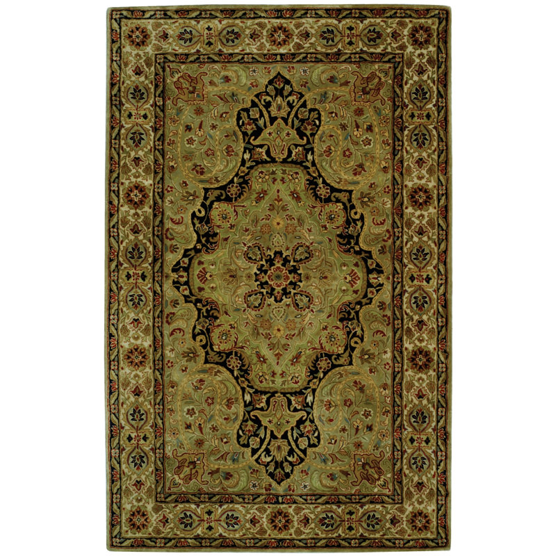 Tapis oriental en laine Evie New Zealand, Rond 8 pi 8 po