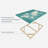 " Mint Linen World Map " by Globetrotter Studio-294727884