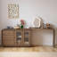 Coiffeuse avec miroir lumineux, 3 tiroirs, 1 chaise