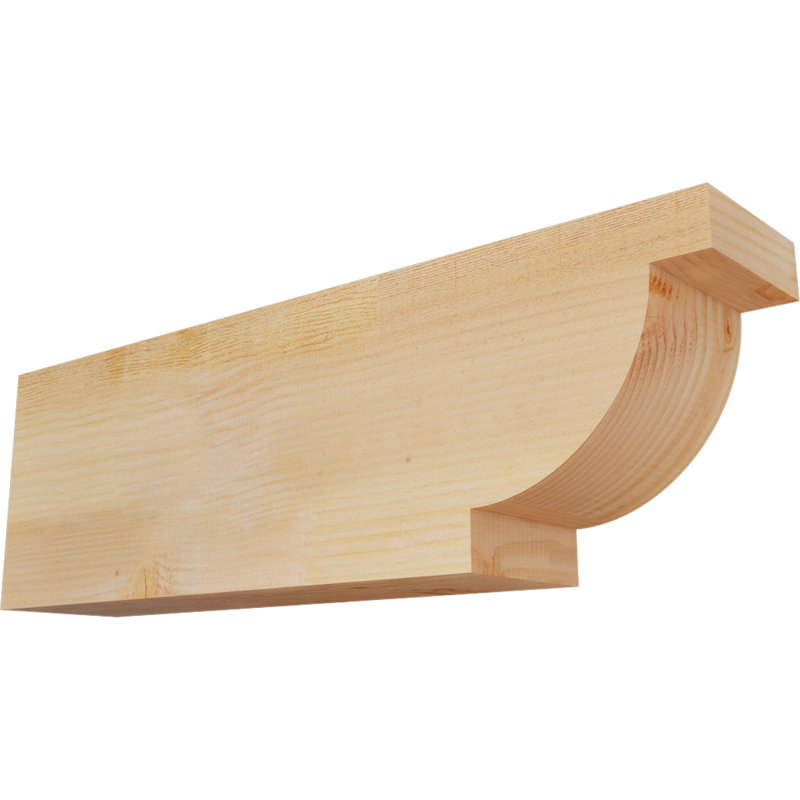 Alpine Rough Sawn, Sapin de Douglas, H 10 po x l 32 po x P 6 po
