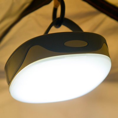 Lanterne de camping à piles portable, 5 lumières de camping à DEL avec aimant et sangle magnétique détachable