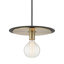 Luminaire suspendu géométrique 1 lumière Milo-23264450-23264451-23264452