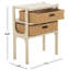 Table d'appoint 2 tiroirs Assanti-1992360594