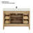 Griselde 48"  Free Standing Single Bathroom Vanity with Quartz Top-91927734