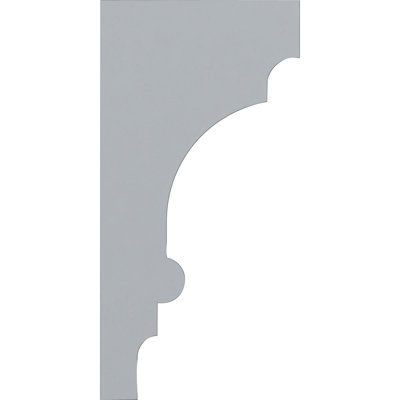Endurathane Diane Bracket, 5"W x 7"D x 14"H, Factory Primed