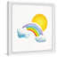 Geoghegan, soleil sur arc-en-ciel, art encadré-1366286914