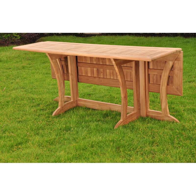 8 - Person Teak Wood Patio Dining Set with, 8