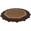 Syrian Sunburst Solid Wood Mirror