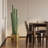 4' Artificial Cactus in Gold Metal Pot