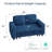 Sherry 56" Upholstered Storage Loveseat with Charging & Cup Holders-727865149