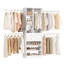 Système d'organisation en bois 28 po avec tiroirs et tablettes, système de rangement pour garde-robe-708338734