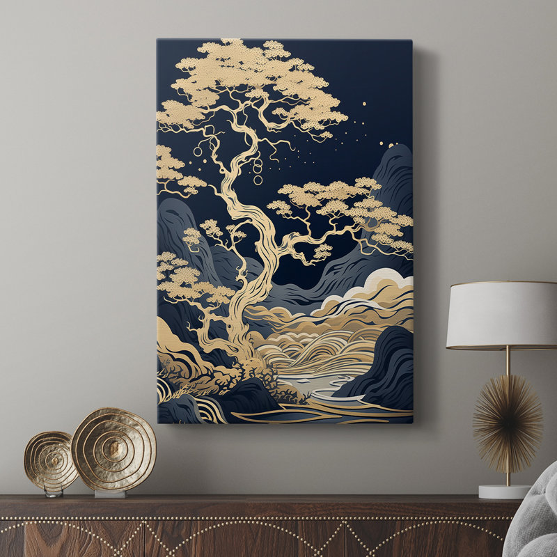 LANDSCAPES Series CCIII -Custom Wrapped Gallery Cavas, 18" H x 12" W