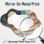 Miroir mural Eclipse Moon Spiral Of Infinity I - Moon Cloud-106114466