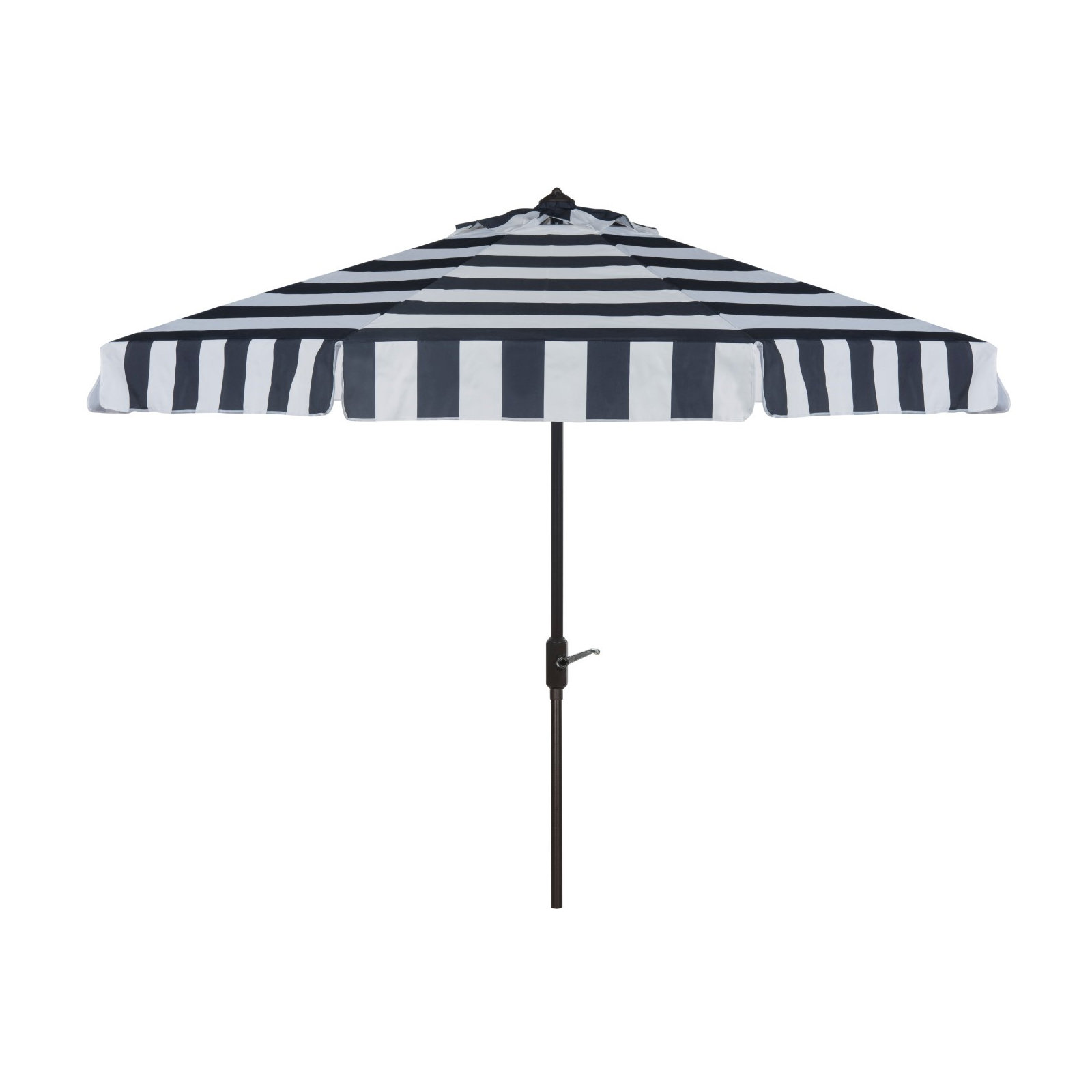 9' x 9' Market Umbrella, Navy/White