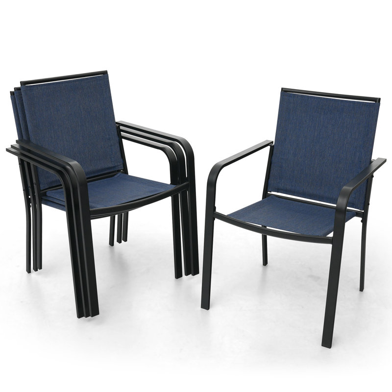 4 - Person Patio Dining Set, Blue