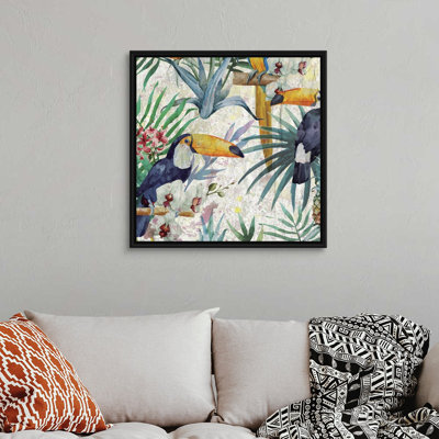 Reproduction d’art sur toile, "tropical Life I" par Kimberly Allen