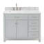 Ensemble de meuble-lavabo simple 43 po Aberdeenshire-85363968
