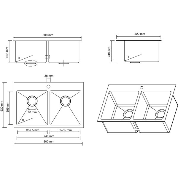 Dimensions du produit