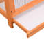 Robles 164Cm Wood Pointed Top Flight Cage with Stand