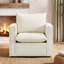 Fauteuil pivotant rembourré de 34,2 po de largeur-1485216663