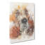 Basset Hound in Abstract - Wrapped Canvas-55313429