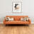 Convertible Sofa with Adjustable Backrest, Solid Wood Frame-1502638232