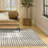 Martay Ivory Blue Modern Indoor Rug-315528980