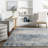 Rubio Striped Gray/Beige Area Rug-1711421725