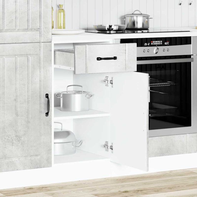 Oronogo Standard Base Cabinet, Concrete Grey