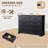 Farmhouse 8 Drawers Dresser Chests For Bedroom,52" Wide Wood Rustic Chest Of Drawers With Metal Handle,natural Texture-1298415600