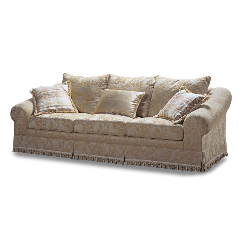 Velvet Sofa, Matisse 0027 Velvet, Antique Pine