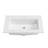 25" Solid Surface Composite Bathroom Vanity Top with Overflow and Single-Hole