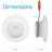 Eton 1-Light LED Flush Mount Lighting