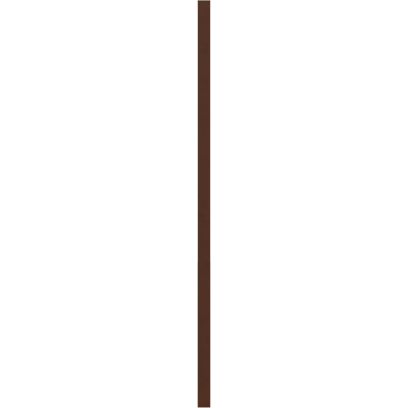 Hadley Fretwork Moulding, Hickory, 8" H x 46.625" W x 0.25" D
