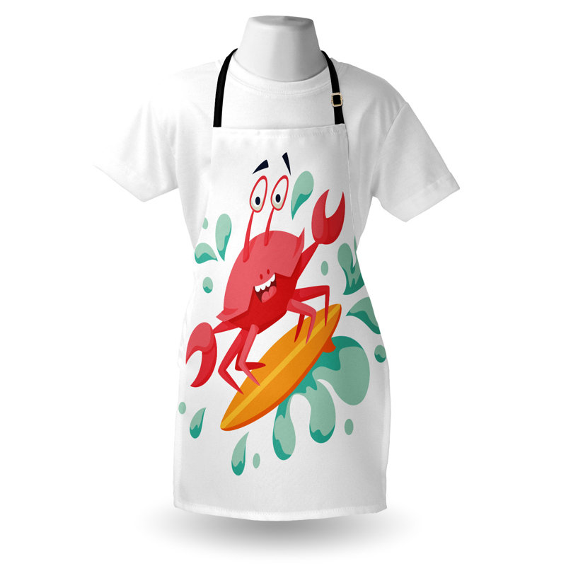 No Pattern Bib Apron
