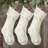 Personalization Mall Ivory Cozy Cable Knit Personalized Christmas Stocking-118691209