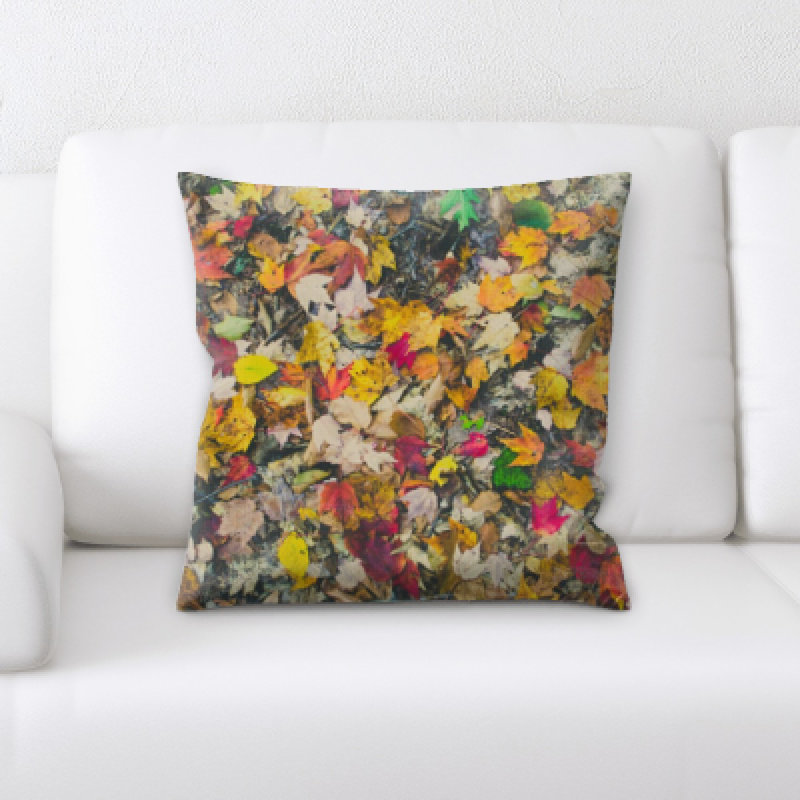 Microsuede Throw Pillow