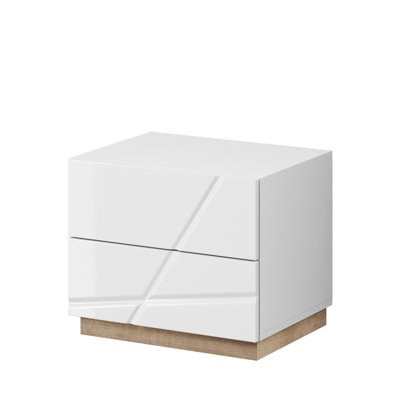 Aghancrossy 49cm W Manufactured Wood Bedside Table