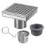 Drain de douche à grille linéaire 4 po-764695628