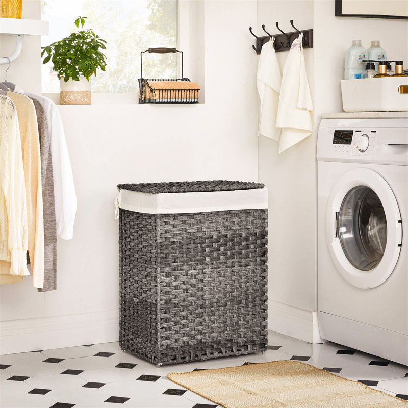 Laundry Sorter with Handles, Medium (60 cm H x 46 cm W x 33 cm D)