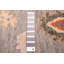 Tapis moderne gris Oushak 5 pi 0 po x 7 pi 11 po