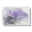 Purple Anemone Flower in Abstract - Wrapped Canvas Drawing - Wrapped Canvas-55337554