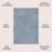 Simsbury Geometric Art Deco Fan Pattern High-Low Navy/Cream Rug-1083708149
