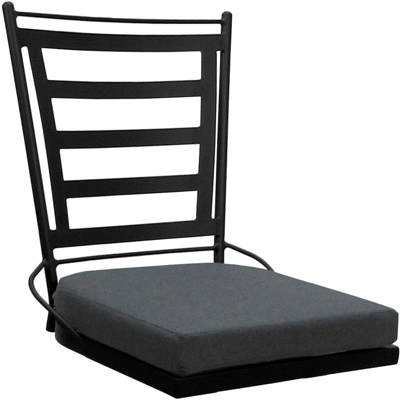 Gris anthracite - noir - assise de 34 po, Noir, Gris