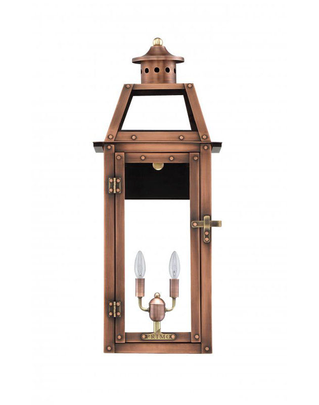 Pottsville Square / Rectangular Lantern, 20" H x 9" W x 10.5" D