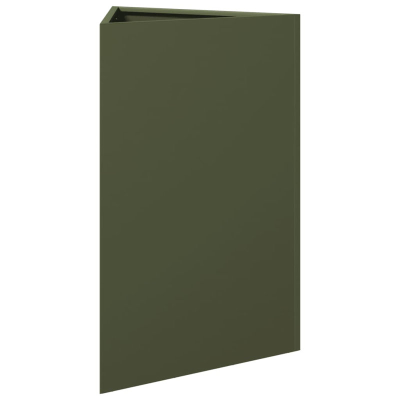Alicija Planter Box, Black, 75cm H x 50cm W x 43cm D